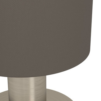 Stojací lampa Eglo MONTETTO matný nikl ocel 31842