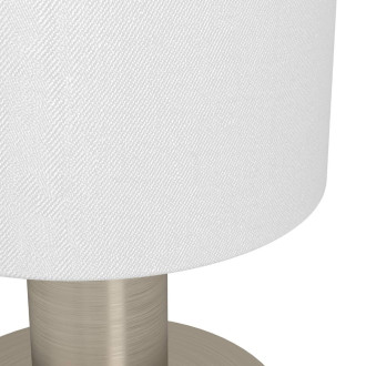 Stojací lampa Eglo MONTETTO matný nikl ocel 31841
