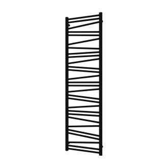 Radiátor kombinovaný SAT Lilon 169,5x50 cm černá matná SATRALI1695500BL