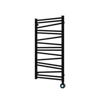 Radiátor elektrický SAT Lilon 97,5x50 cm černá matná SATRALI975500EBL