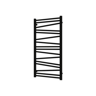 Radiátor kombinovaný SAT Lilon 97,5x50 cm černá matná SATRALI975500BL