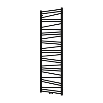 Radiátor kombinovaný SAT Lilon 169,5x50 cm černá matná SATRALI1695500SBL