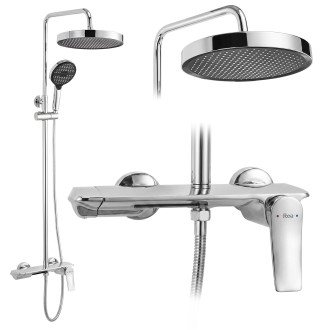 REA Sprchový set Rea Vision Chrome REA-P6738