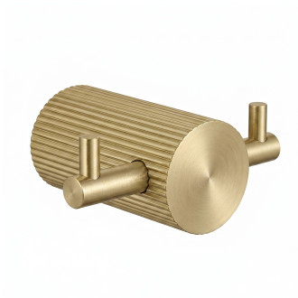 Koupelnový háček 64104A SOLO Brush Gold