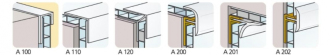 univerzální rohový profil RA110 - aluminium, 1 ks = 3 bm DECA110AL