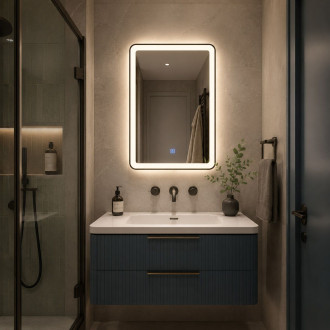 Zrcadlo LED 60x80cm SAB-3451