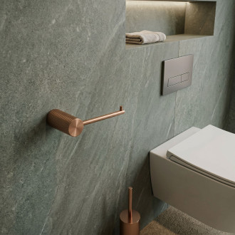 Držák na toaletní papír 64105 SOLO Brush Copper