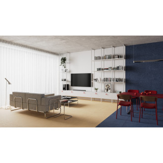 Dlažba Fineza Composa blue 60x120 cm mat COMPOSA612BLFL