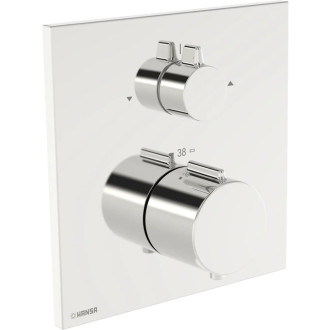 Sprchová a vanová baterie Hansa Easytherm bez podomítkového tělesa chrom 81149262
