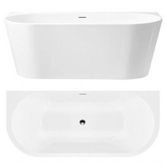 REA Capri akrylátová vana 150cm  REA-W9800