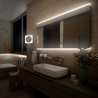 Nimco LED zrcadlo 120x70 dotykový senzor ZP 12006VX