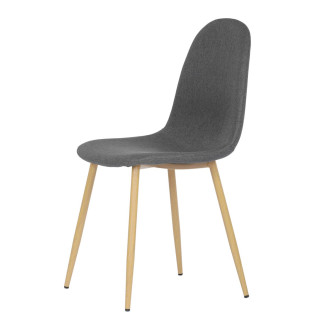 Jídelní židle Autronic šedá látka CT-972 GREY2