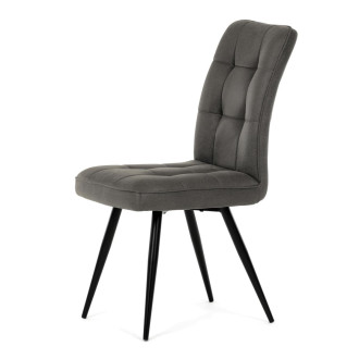 Jídelní židle Autronic šedá látka DCL-D1250 GREY3