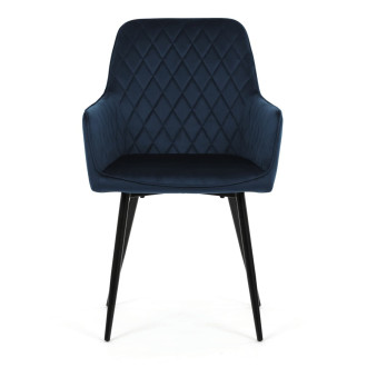 Jídelní židle Autronic modrá látka DCH-215 BLUE4