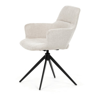 Jídelní židle Autronic béžová látka DCH-D1320 CRM2