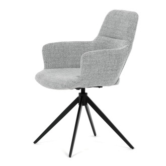 Jídelní židle Autronic šedá látka DCH-D1320 GREY2