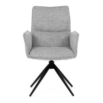 Jídelní židle Autronic šedá látka DCH-D1328 SIL2