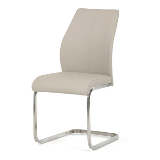 Jídelní židle Autronic béžová ekokůže DCL-D1277 CRM