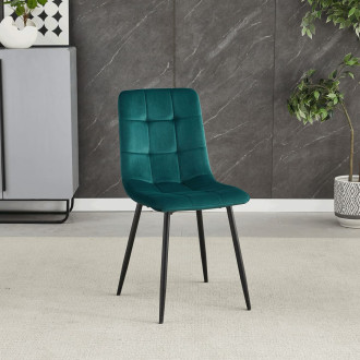 Jídelní židle Autronic zelená látka CT-281 GRN4