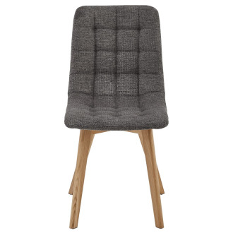 Jídelní židle Autronic šedá látka CT-291 GREY2