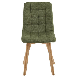 Jídelní židle Autronic zelená látka CT-291 GRN2