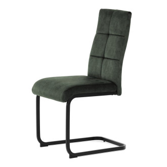 Jídelní židle Autronic zelená látka DCL-D1275 GRN4