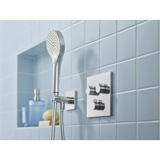 Sprchová a vanová baterie Hansa Easymix bez podomítkového tělesa chrom 88729062