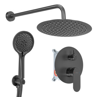 Podomítková sprchová sada Rea Drop Titan + BOX
