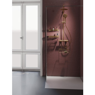 SMART polička do sprchy, 300x45x128mm, měď mat