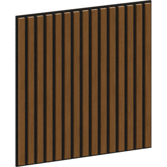 Akustický nástěnný panel Mexen Linea 15 60 x 60 cm (4 ks), plsť 9 mm, technická dýha, přírodní dub - S110-60607-15-042