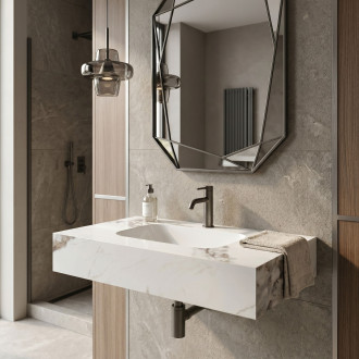 Nástěnné umyvadlo REA Aresa Cold Jade 80