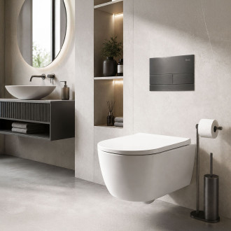 Ovládací tlačítko k podomítkovým systémům WC K011A-Q a Slim024N Rea T Titan