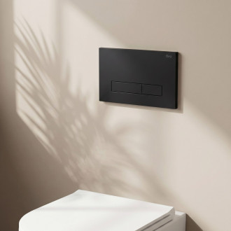 Ovládací tlačítko k podomítkovým systémům WC HD K011A-Q a Slim 024N Black