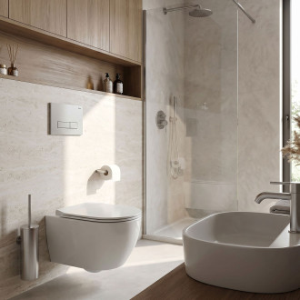Ovládací tlačítko k podomítkovým systémům WC HD K011A-Q and Slim 024N Satin