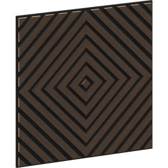 Mexen Linea 03 panel ścienny akustyczny 60 x 60 cm (4szt.), filc 9 mm, fornir techniczny, Dąb Mocca - S110-60607-03-045