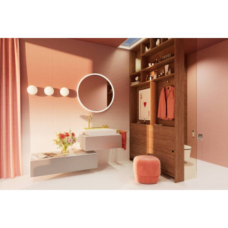 Umyvadlo s termostatickou baterií Hansgrohe Avalegra 58x47,5 cm mat 22472990