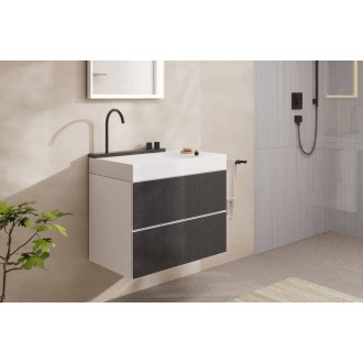 Umyvadlo s termostatickou baterií Hansgrohe Avalegra 78x47,5 cm mat 22473340