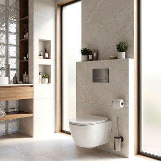 Ovládací tlačítko k podomítkovým systémům WC HD K011A-Q a Slim 024N Titan
