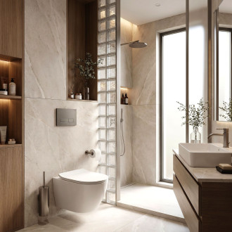 Ovládací tlačítko k podomítkovým systémům WC HD K011A-Q a Slim 024N Titan