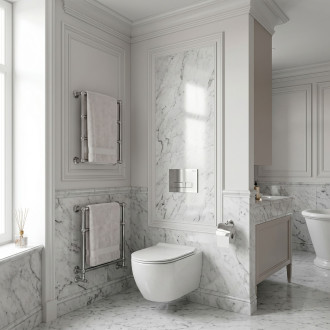 Podomítkový Instalační Set Slim 024N pro WC s Tlačítkem HD Chrome