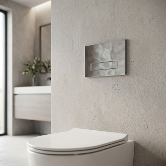 Podomítkový Instalační Set Slim 024N pro WC s Tlačítkem HD Chrome