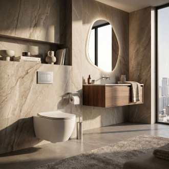 Ovládací tlačítko k podomítkovým systémům WC J K011A-Q a Slim 024N Satin