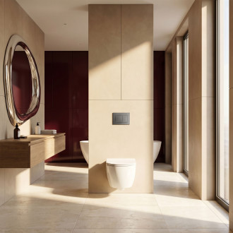 Ovládací tlačítko k podomítkovým systémům WC J K011A-Q a Slim 024N Titan