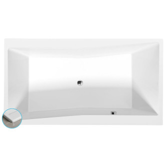 QUEST SLIM obdélníková vana 190x100x49cm, bílá 78531S