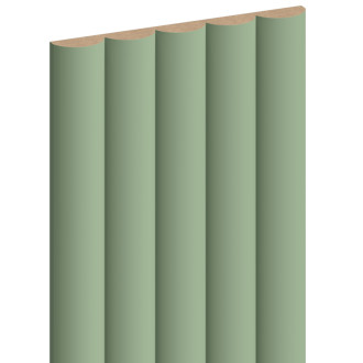 Mexen Strio 02 drážkované nástěnné lamely 280 x 14,5 cm (2 ks), šalvějové - S120-280-02-310
