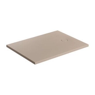 Omnires AQUAROCK kompozit sprchová vanička, 80x100, pískově béžová matná AQUAROCK80-100DB