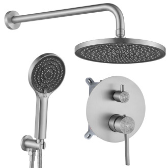 REA Podomítková sprchová sada Foster Brush Nickel + BOX REA-P6440