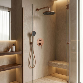 Podomítková sprchová sada Rea Foster Brush Copper + BOX