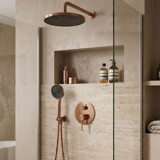 Podomítková sprchová sada Rea Foster Brush Copper + BOX