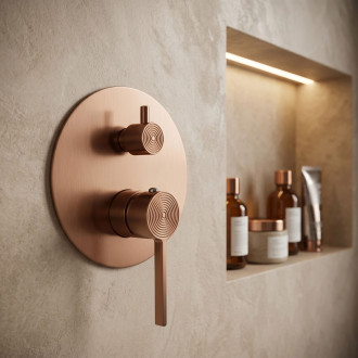 Podomítková sprchová sada Rea Foster Brush Copper + BOX